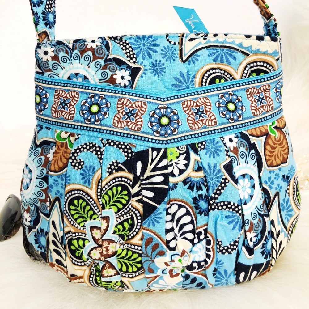 Vera Bradley Cutsie Mini Purse in Sky Blue - Picture 2 of 6